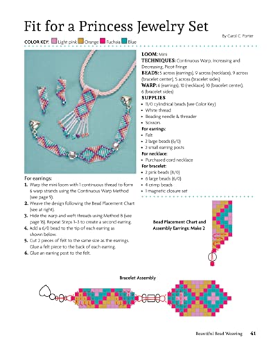 Beautiful Bead Weaving: Simple Techniques and Patterns for Creating Stunning Loom Jewelry (Design Originals) 19 Projects for Necklaces, Bracelets, Earrings, Pins, and More [Book Only]