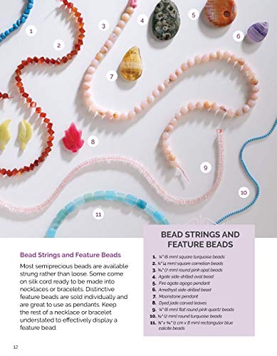 Beautiful Beaded Jewelry for Beginners: 25 Rings, Bracelets, Necklaces, and Other Step-by-Step Projects (IMM Lifestyle Books) Easy-to-Make Designs Using Readily Available Semi-Precious Beads & Stones