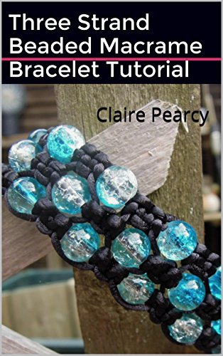 Three Strand Beaded Macrame Bracelet Tutorial