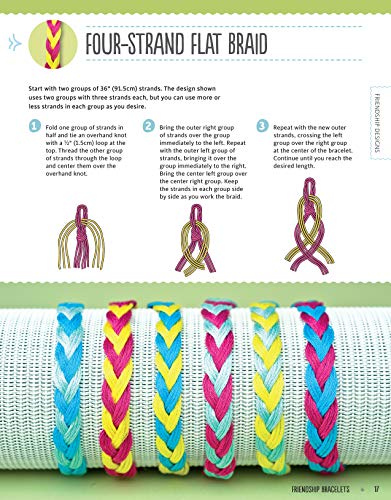 Friendship Bracelets All Grown Up: Hemp, Floss, and Other Boho Chic Designs to Make (Design Originals) 30 Stylish Designs, Easy Techniques, and Step-by-Step Instructions for Intricate Knotwork