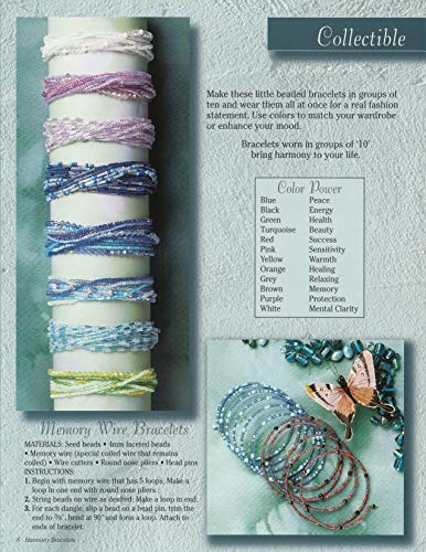 Harmony Bracelets with Stretchy Elastic (Design Originals) [Booklet Only] Designs Using Seed Beads and E-Beads