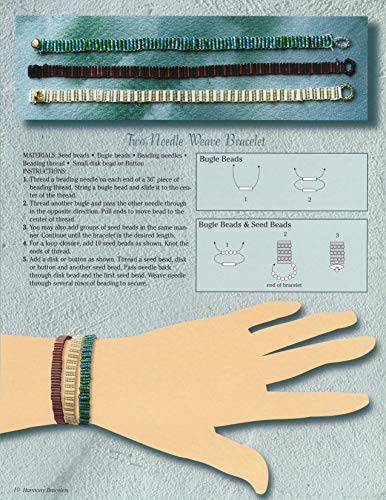 Harmony Bracelets with Stretchy Elastic (Design Originals) [Booklet Only] Designs Using Seed Beads and E-Beads