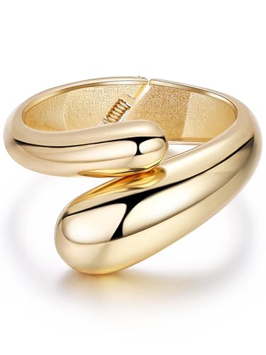 choice of all Cuff Bracelets for Women Gold Bangle Bracelets Chunky Gold Bracelet Open Wide Bracelet 2023 Christmas Gifts for Teen Gilrs