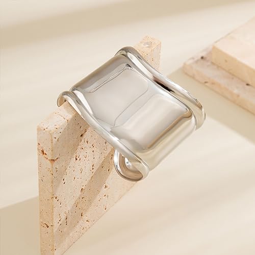 Long tiantian Gold Bracelets for Women Gold Cuff Bracelets for Women Chunky Bangle Bracelet Gold Jewelry for Women Pulseras para Mujer