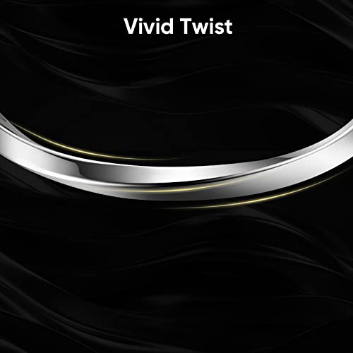 VNOX Cuff Bracelet for Men Women - Twist Mobius Endless Love Bracelet Stainless Steel Bangle Bracelet, Jewelry Gift for Christmas, Birthday, Love, Friendship