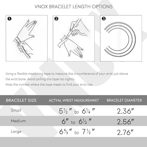 VNOX Cuff Bracelet for Men Women - Twist Mobius Endless Love Bracelet Stainless Steel Bangle Bracelet, Jewelry Gift for Christmas, Birthday, Love, Friendship