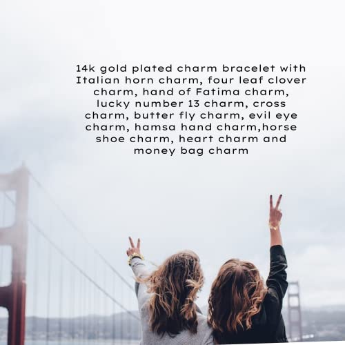 Inner Plane Azabache Charm Protection Bracelet Containing Figa Hand 14K Gold Filled Jewelry Protects From Evil Eye for Women Men Boys Girls