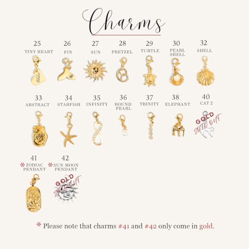 Charm Bracelet Personalized Charm for Women Design your Own Jewelry Unique Gift for her Mothers Day Gift - P-CHARM-MIX-BR