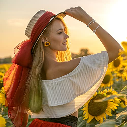 80 Pcs Chain Bracelets Link Bracelet Chains with OT Toggle Clasps Bulk Charm Bracelets for Women Alloy Round Link Bracelet Connectors Minimalist Jewelry Bracelet Making Chain (Silver)