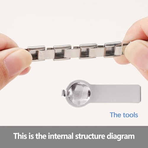 ITingstere Italian Charms Bracelet Sets with 1Pcs Gold Starter Brascelet,10Pcs Charms and Opening Tools,9mm Italian Modular Charm Bracelet Link Handmade DIY Module Jewelry Gifts