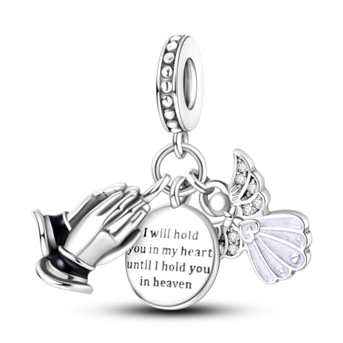 Parmuz charms for bracelet sterling silver love heart travel Bead for Charm Bracelets and Necklaces 925 Charms Clover Butterfly gift for Woman Girl