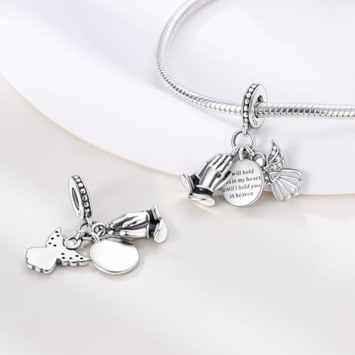 Parmuz charms for bracelet sterling silver love heart travel Bead for Charm Bracelets and Necklaces 925 Charms Clover Butterfly gift for Woman Girl
