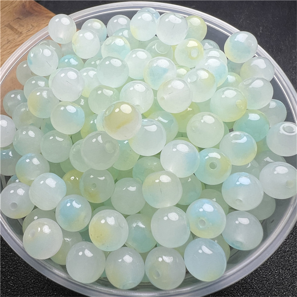 Multicolor Glass Beads for Handmade DIY Jewelry Making