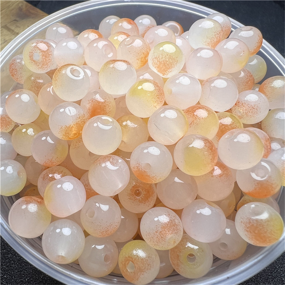 Multicolor Glass Beads for Handmade DIY Jewelry Making