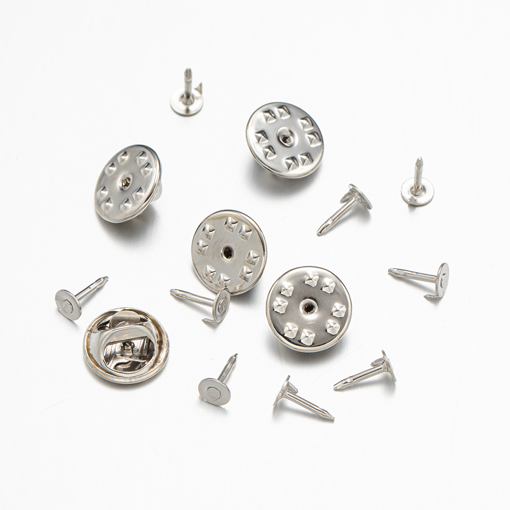 Metal Pin Backs for DIY Jewelry Making (100pcs)