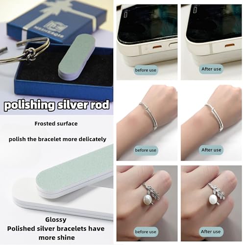 Silver Wire Knotted Bracelets - Adjustable Size, Unisex Gift