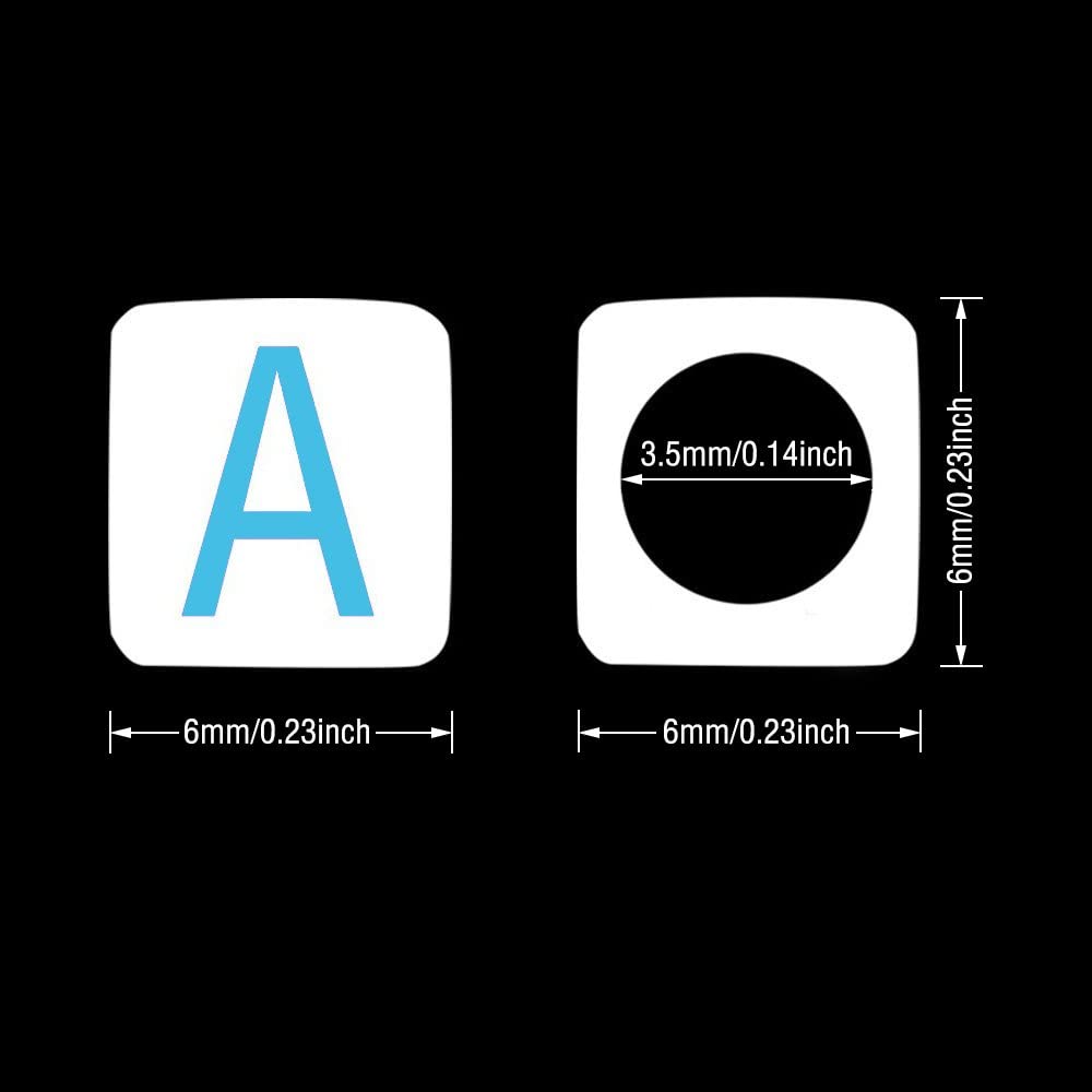 Colorful Acrylic Alphabet Beads for Jewelry Making Bracelets