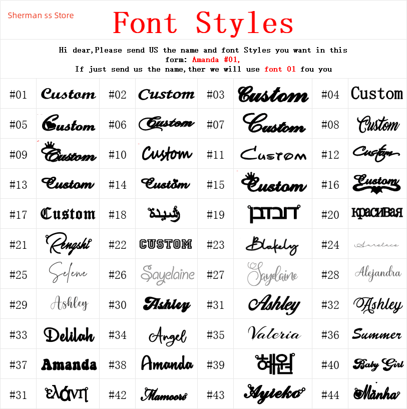 Gold Personalized Name Necklace with Box Chain Birthday Gift