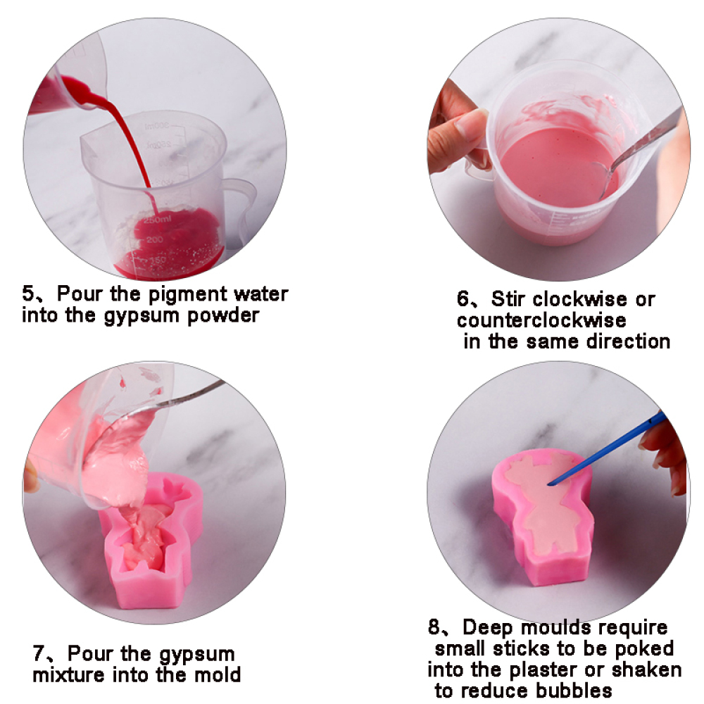 Handmade Gypsum Cement Coloring Planter Pigment 10ml