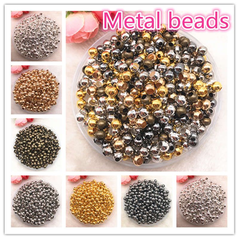 Metal Beads for DIY Handmade Jewelry Making