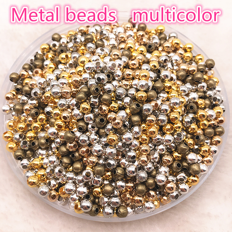Metal Beads for DIY Handmade Jewelry Making