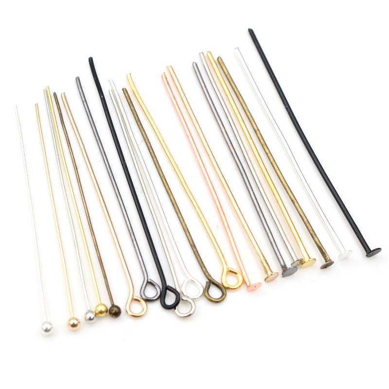 200pcs Lot Metal Headpins for Jewelry Making DIY