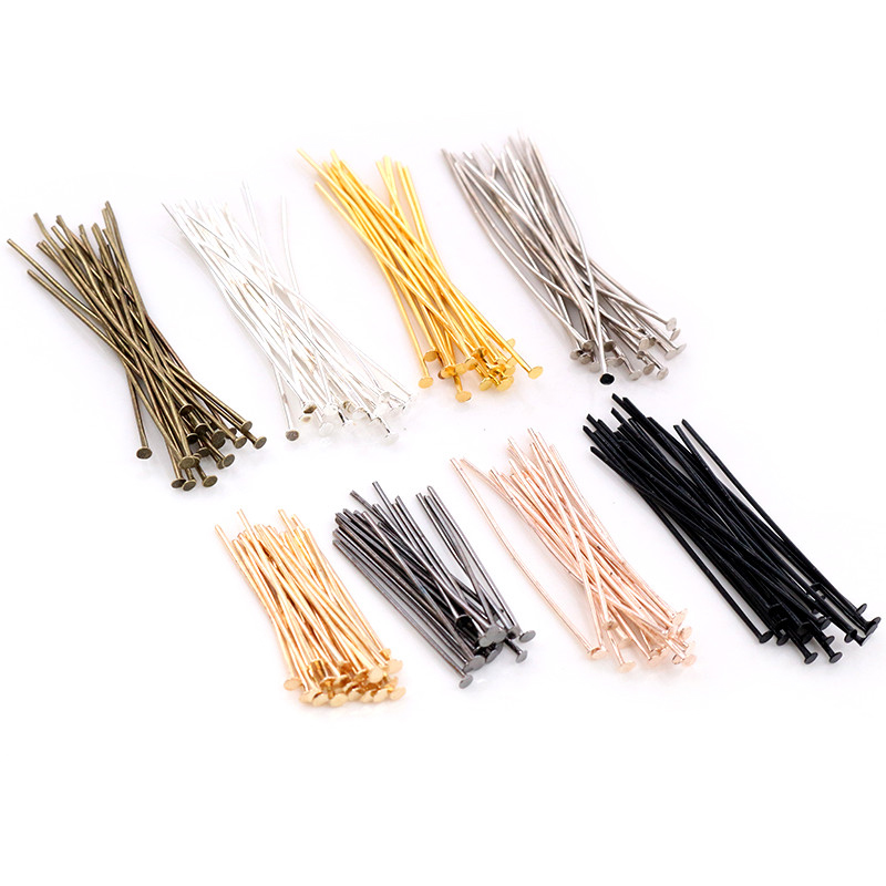 200pcs Lot Metal Headpins for Jewelry Making DIY