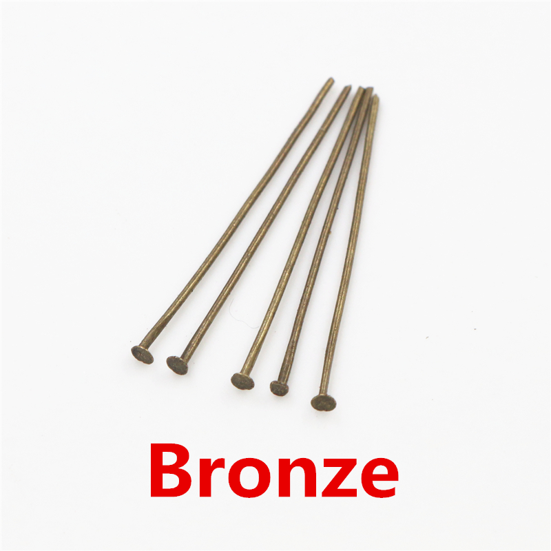 200pcs Lot Metal Headpins for Jewelry Making DIY