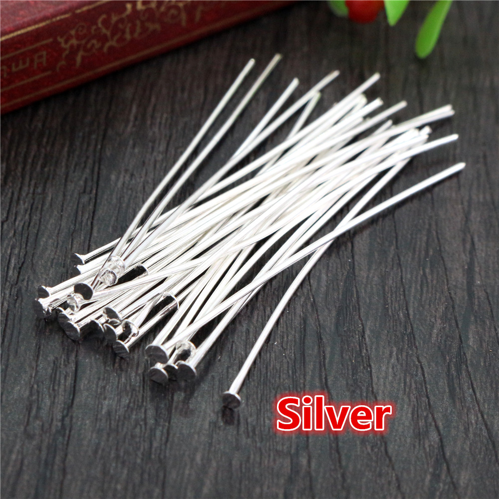200pcs Lot Metal Headpins for Jewelry Making DIY
