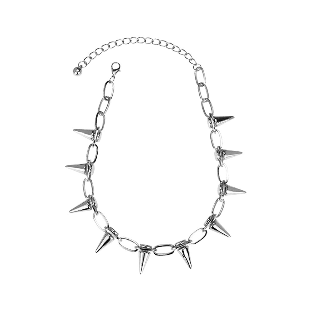 Handmade Rivets Choker Necklace Gothic Boho Jewelry