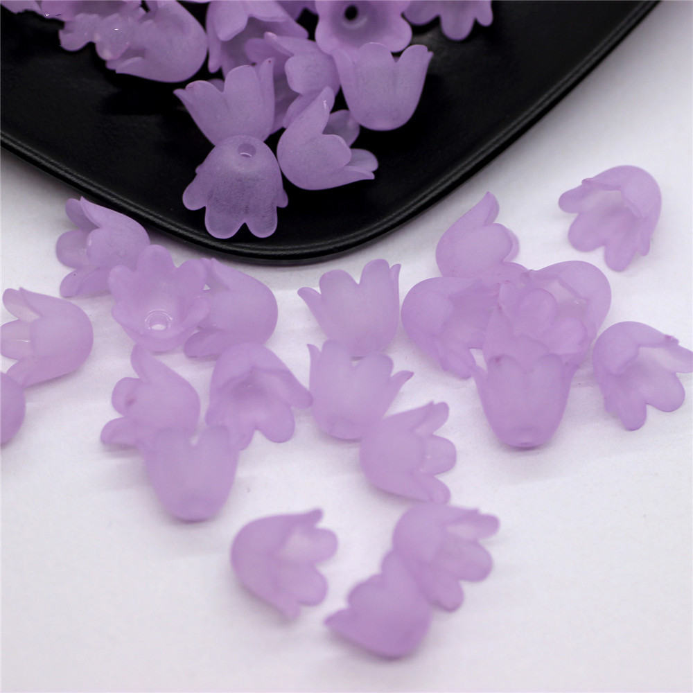 Flower Shape Imitation Pearl Beads for Handmade Jewelry