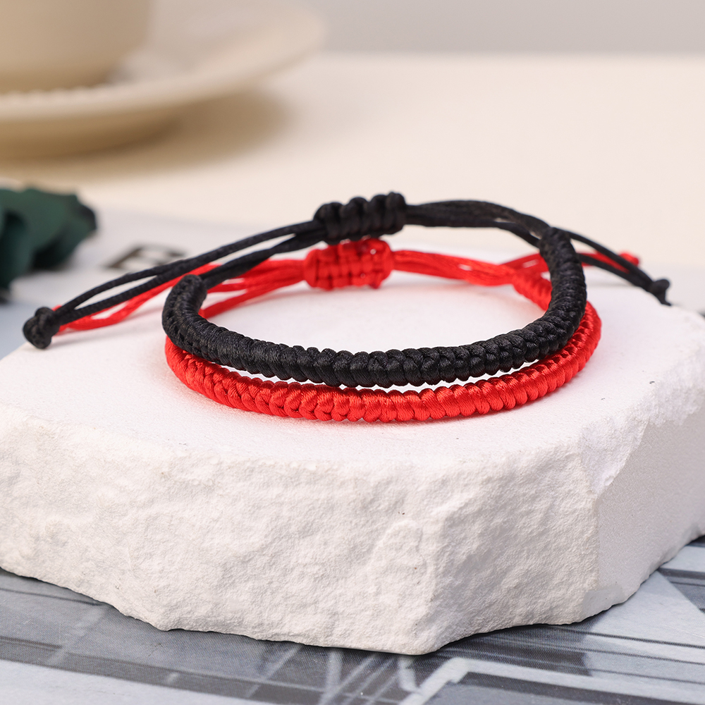 Lucky Red String Bracelets for Couples: Success Amulet