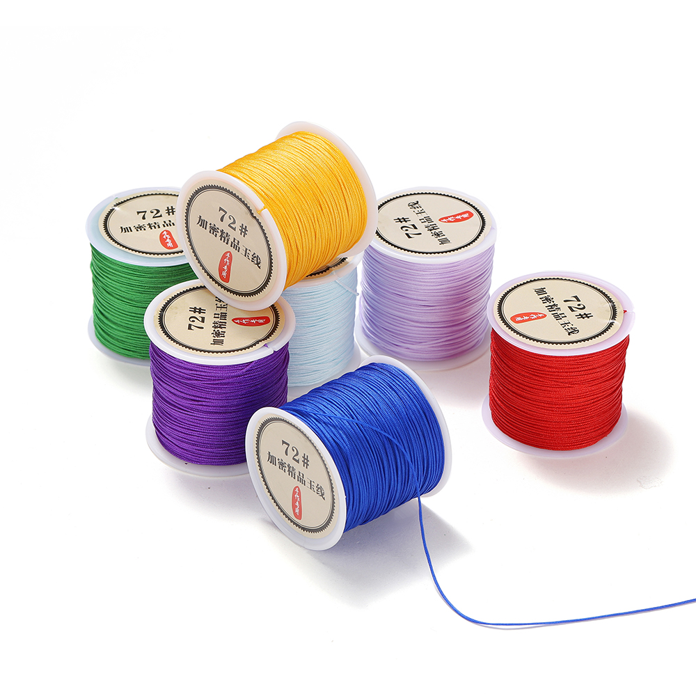 0.8mm Nylon Thread Cord for DIY Bracelet Making