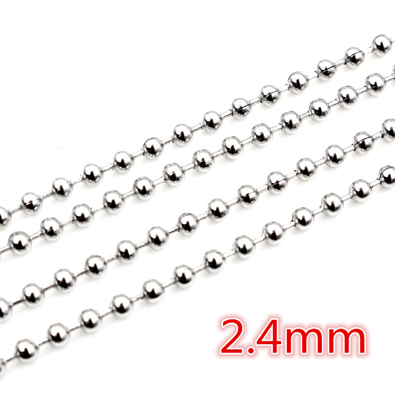 Stainless Steel Necklace Chains for DIY Jewelry Making
