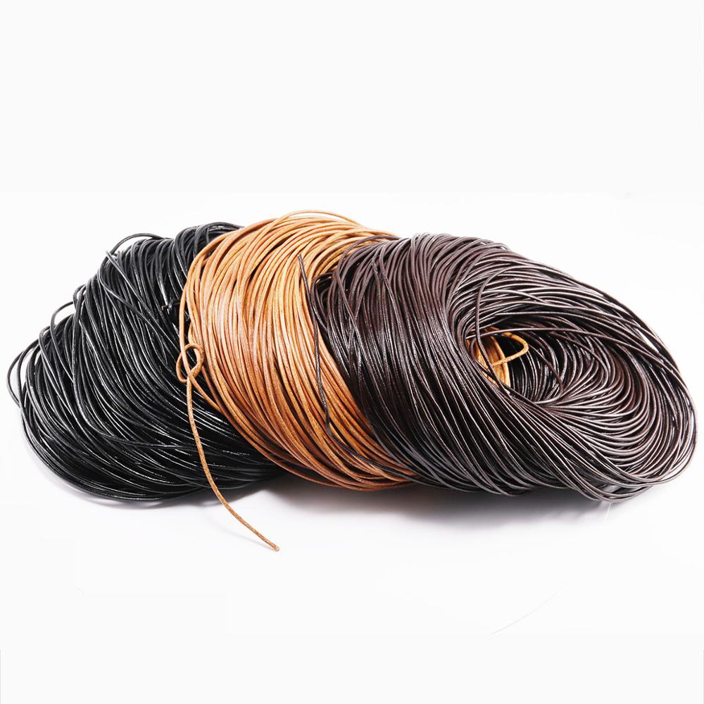 Genuine Leather Cord for DIY Bracelet Making