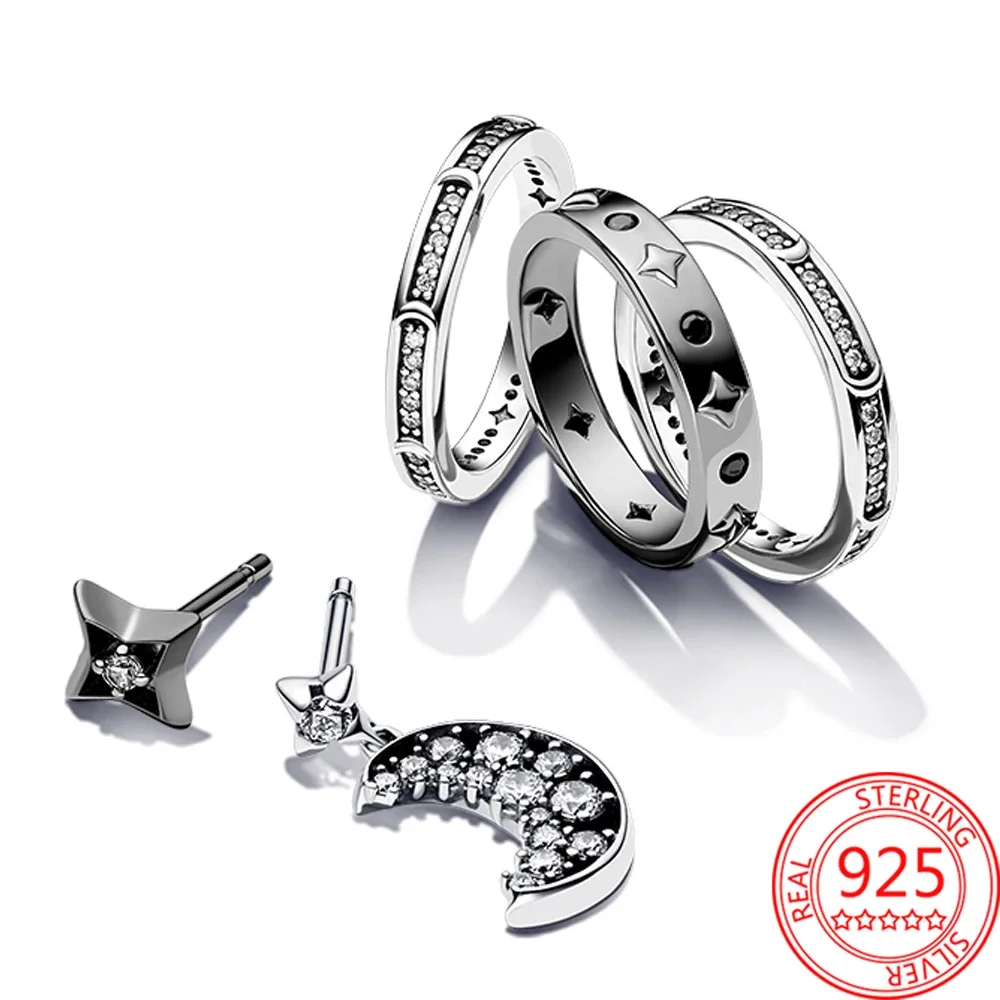 14K Gold Radiant Two-tone Heart Ring Set