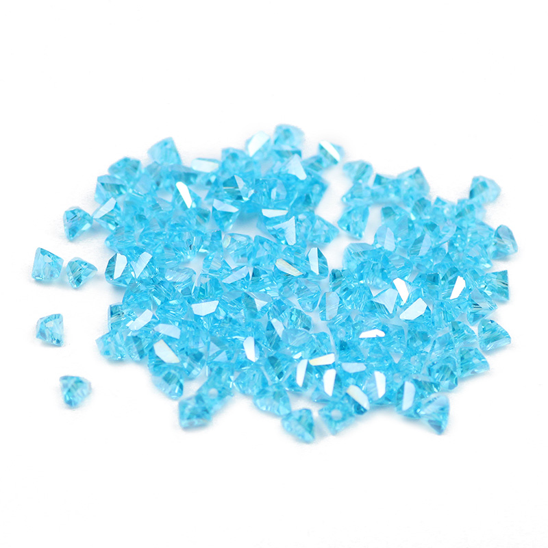Austrian Crystal Triangle Beads Set for Bracelet Making