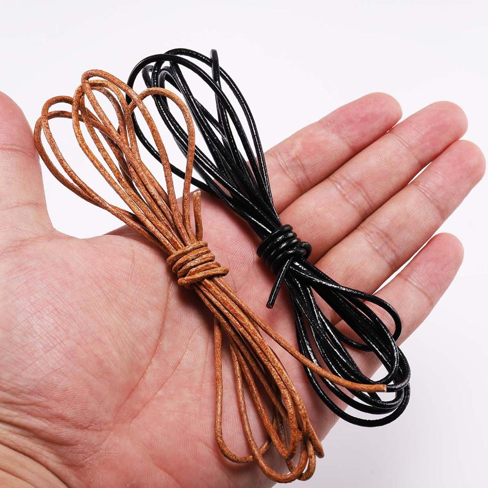 Genuine Leather Cord for DIY Bracelet Making