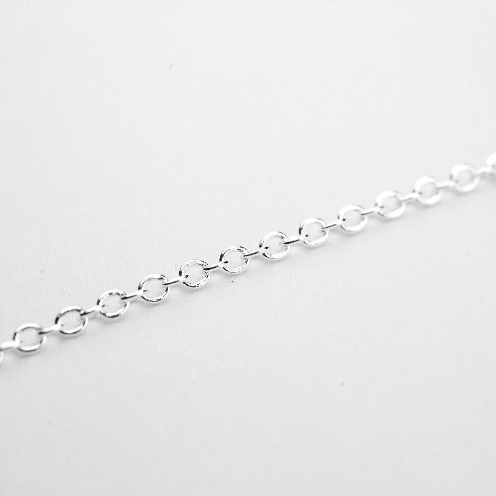 Handmade 925 Silver Baby's Breath Necklace - 16-24