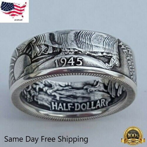 Handmade Silver Plated Men's Party Rings