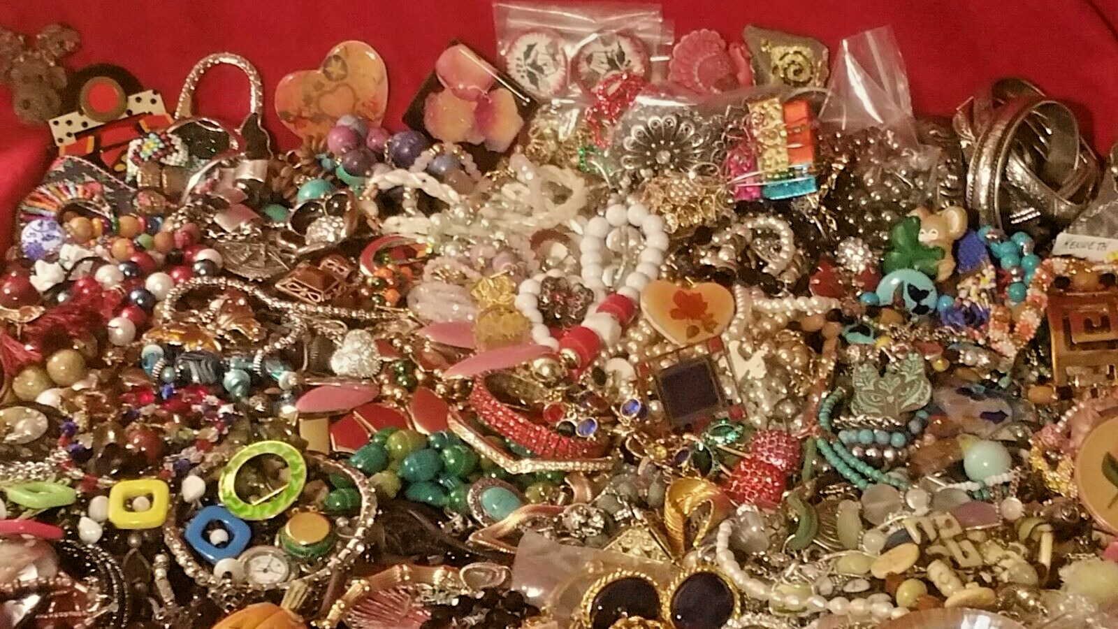 Vintage Estate Modern Costume Jewelry Lots Mix *All Wear* FREE SHIPPING!