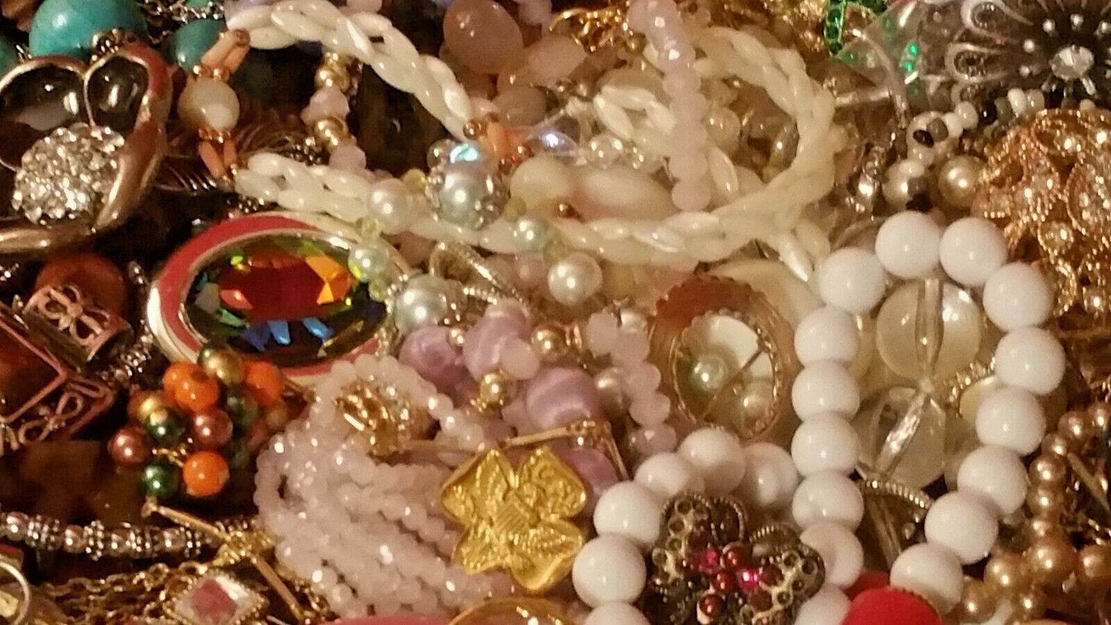 Vintage Estate Modern Costume Jewelry Lots Mix *All Wear* FREE SHIPPING!