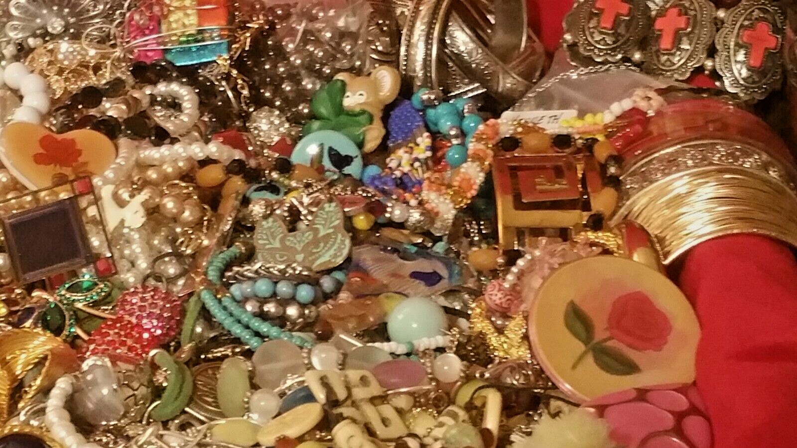Vintage Estate Modern Costume Jewelry Lots Mix *All Wear* FREE SHIPPING!