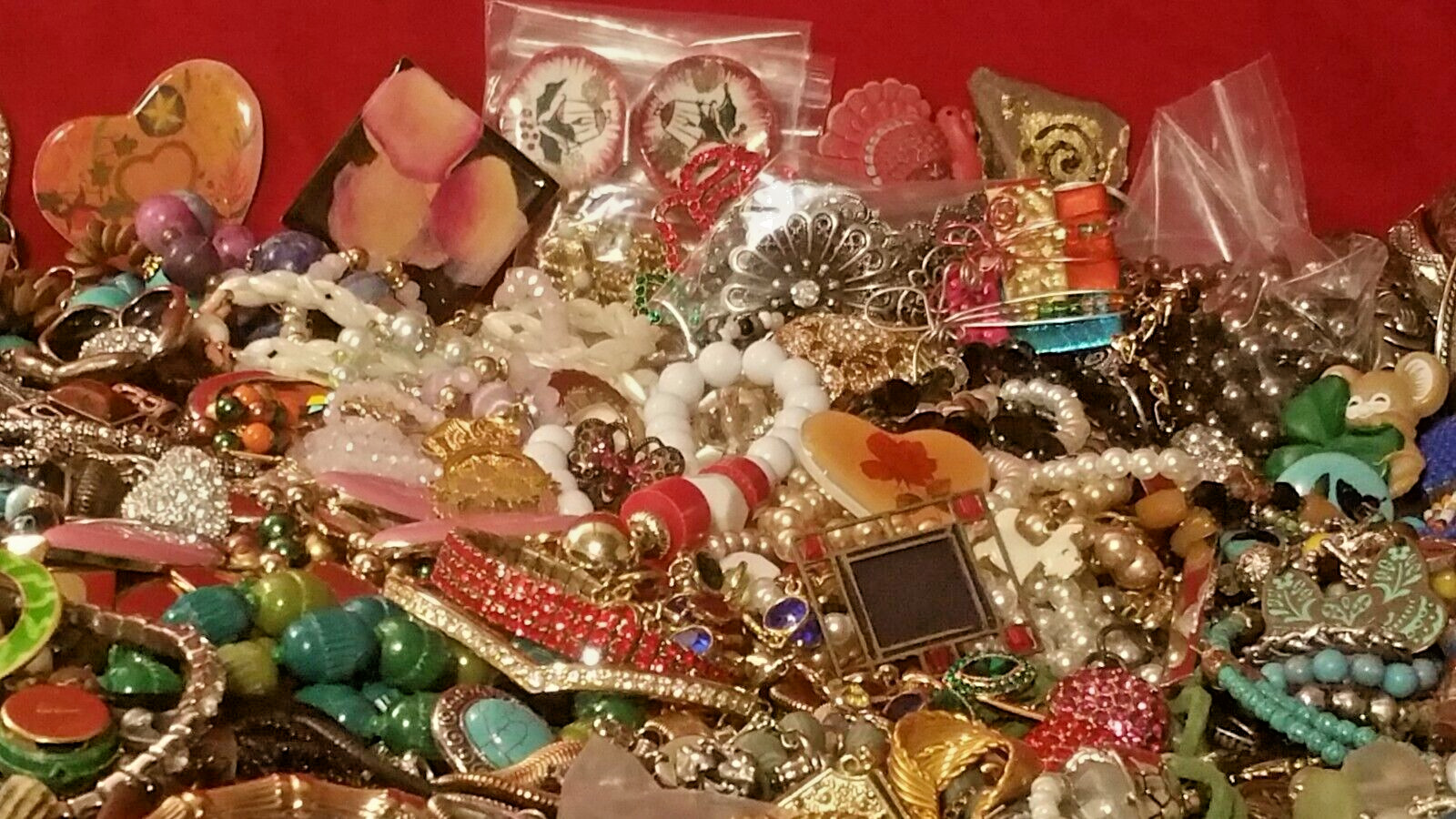 Vintage Estate Modern Costume Jewelry Lots Mix *All Wear* FREE SHIPPING!