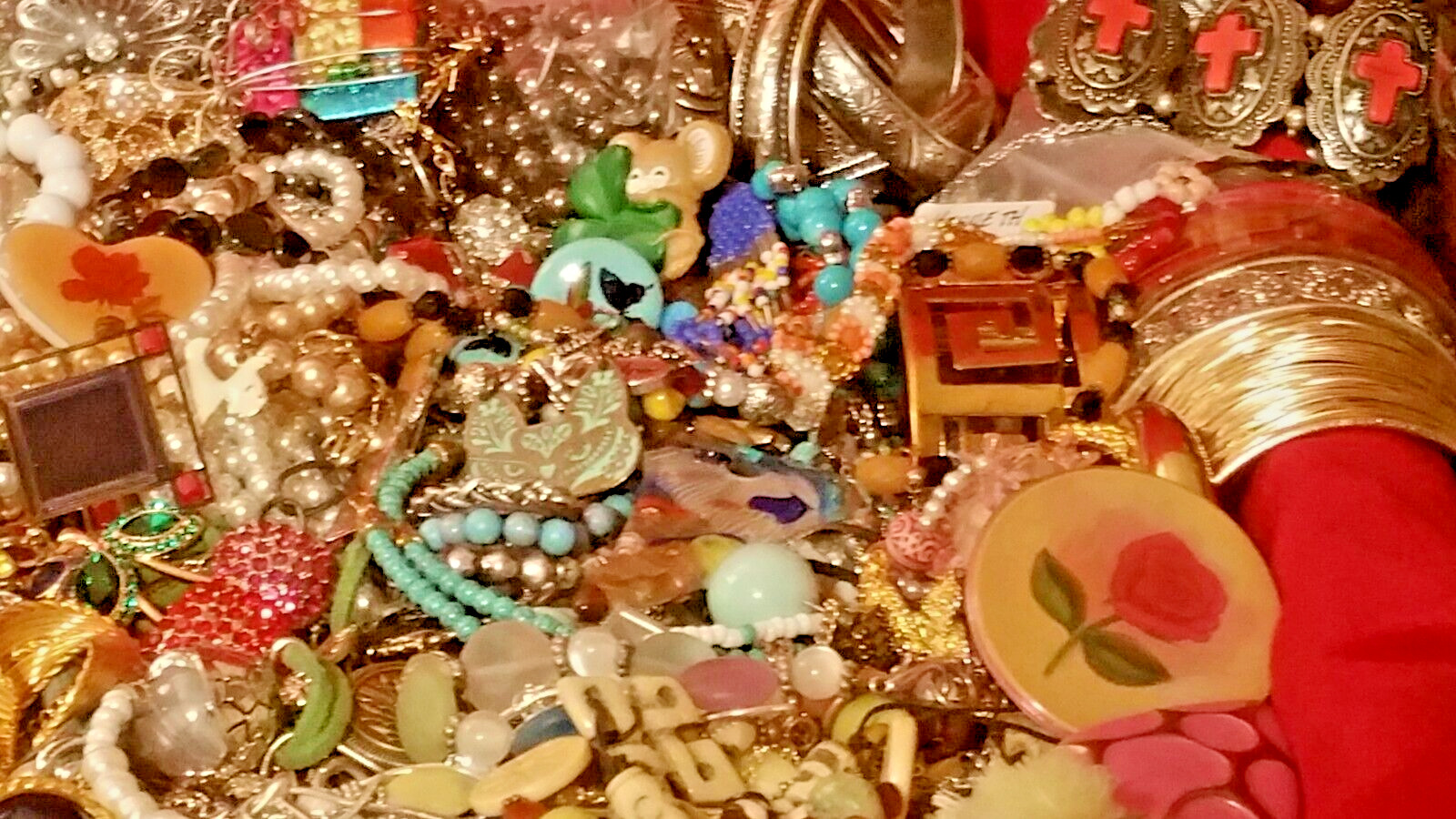 Vintage Estate Modern Costume Jewelry Lots Mix *All Wear* FREE SHIPPING!