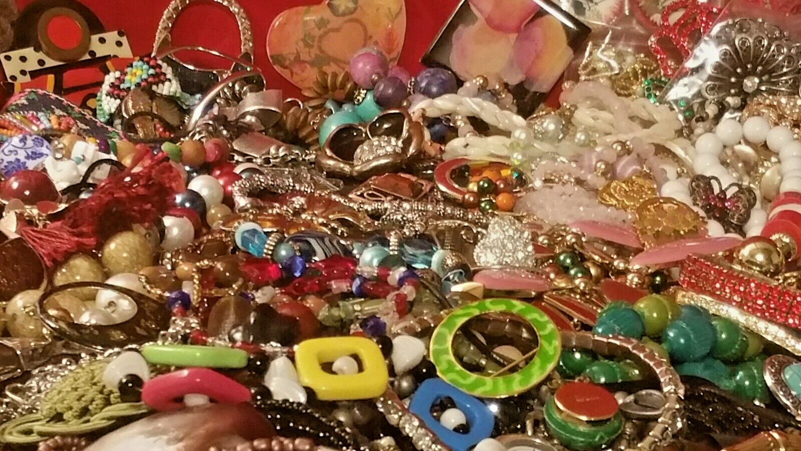 Vintage Estate Modern Costume Jewelry Lots Mix *All Wear* FREE SHIPPING!
