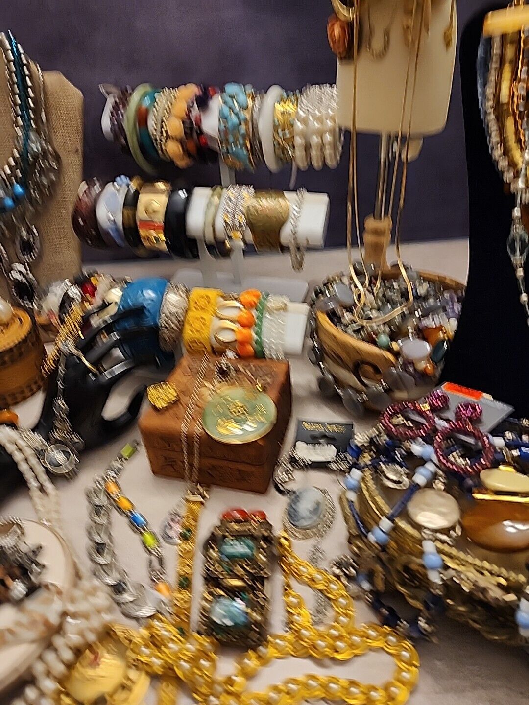 1/2 lb Handmade Costume Fashion Jewelry - Vintage to Modern