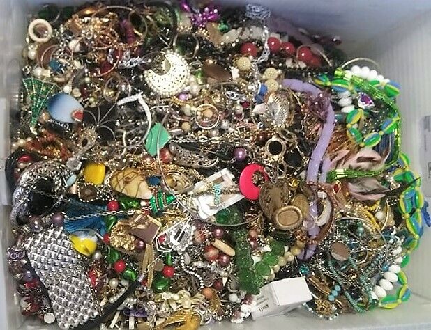 Vintage and modern handmade jewelry lot - 1 lb