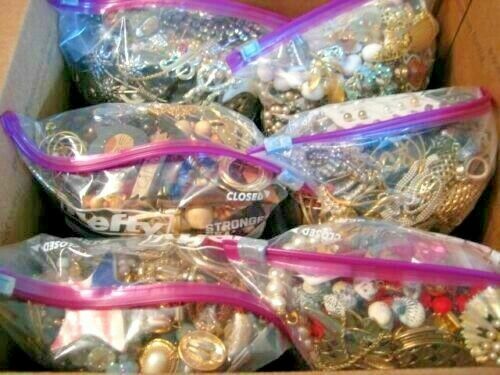 Vintage and modern handmade jewelry lot - 1 lb