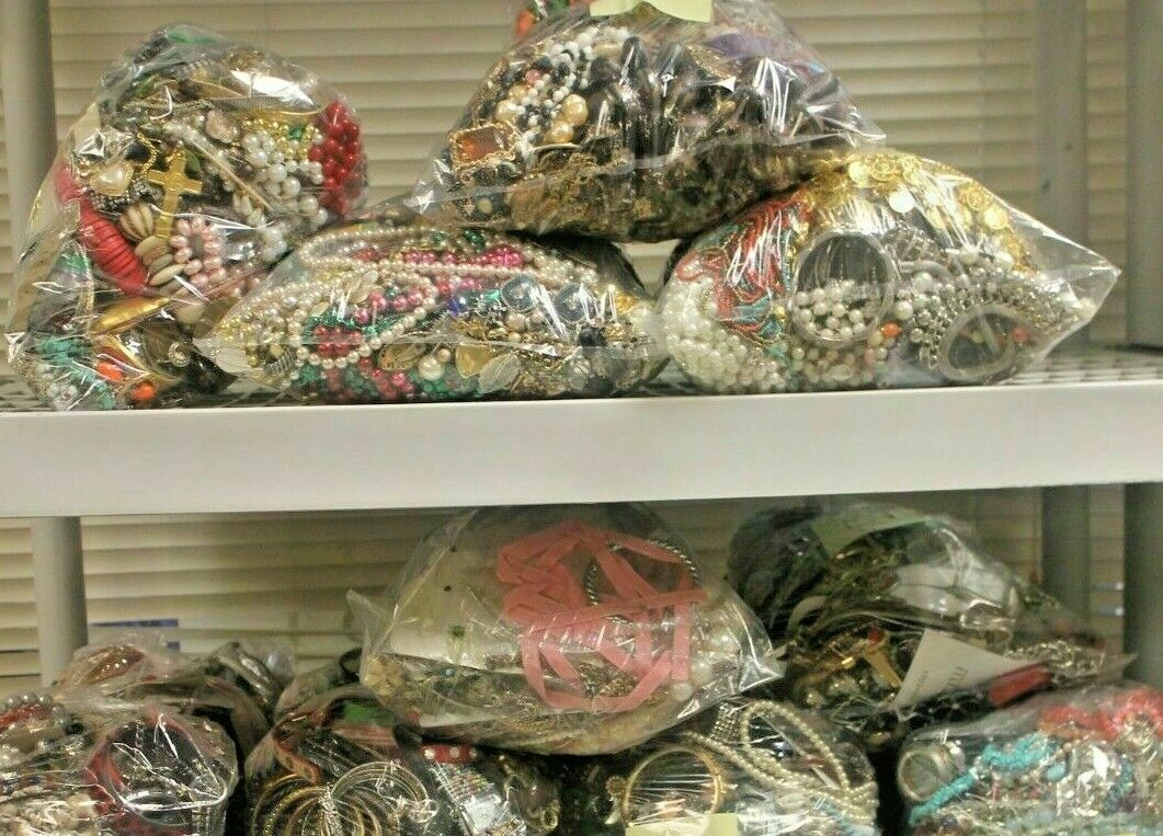 Vintage and modern handmade jewelry lot - 1 lb